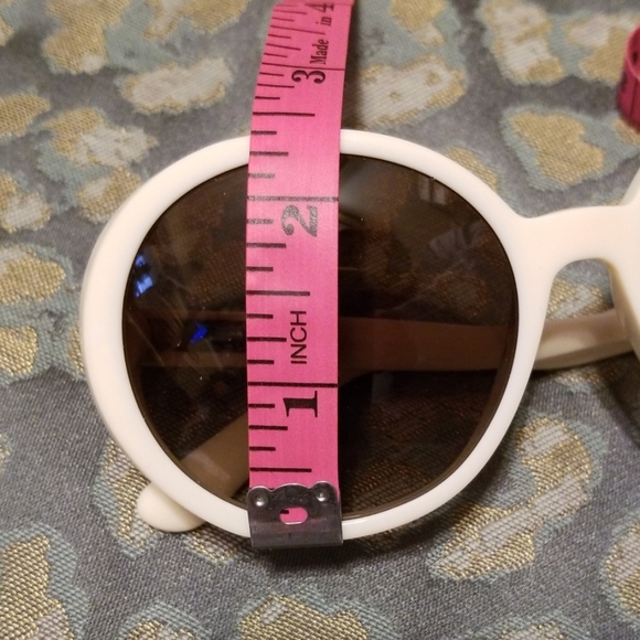 Miu Miu Sunglasses Creme/White  Brown Shade - Picture 4 of 4